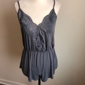 Victorias Secret Sexy Romper Lace Sleep Lingerie S